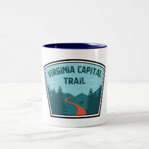 Caneca De Café Em Dois Tons Virginia Capital Trail