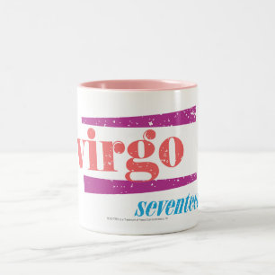 Caneca De Café Em Dois Tons Virgo LtPink