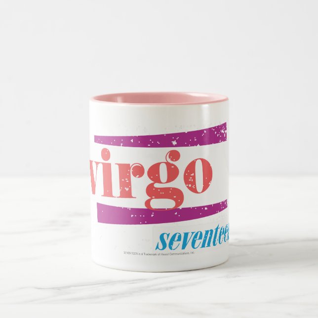 Caneca De Café Em Dois Tons Virgo LtPink (Centro)