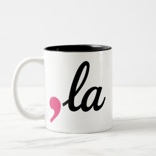Caneca De Café Em Dois Tons Vírgula La Kamala Harris Presidente 2024 Pare Proj