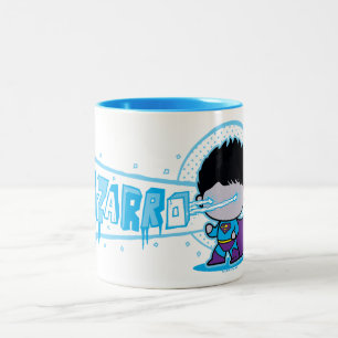 Caneca De Café Em Dois Tons Visão do Ártico de Chibi Bizarro
