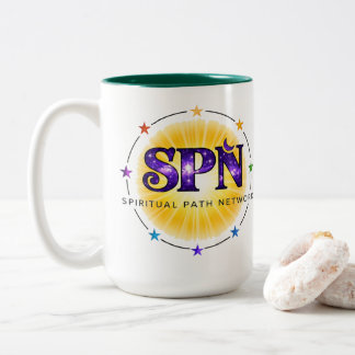 Caneca De Café Em Dois Tons Visão SPN da vida