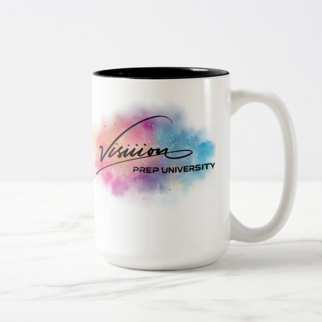 Caneca De Café Em Dois Tons Visiion Cruise Trip 2024 Mug (Direita)