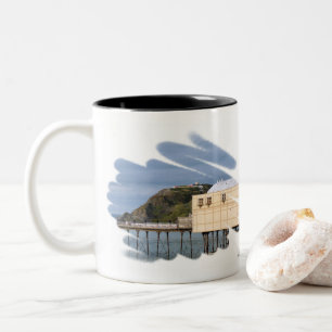 CANECA DE CAFÉ EM DOIS TONS VISÕES DAS PAREDES