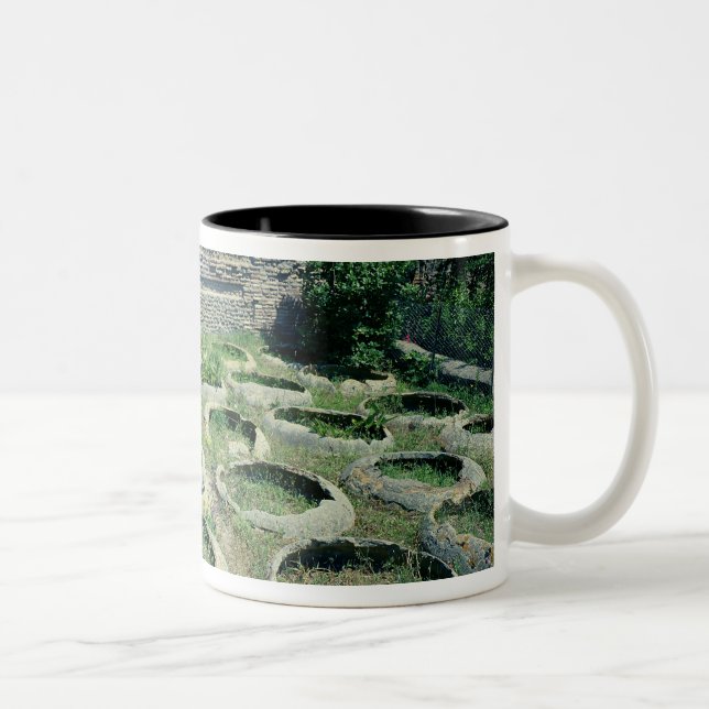 Caneca De Café Em Dois Tons Vista das lojas (Direita)
