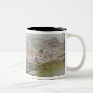 Caneca De Café Em Dois Tons Vista de Florença, 1837-39