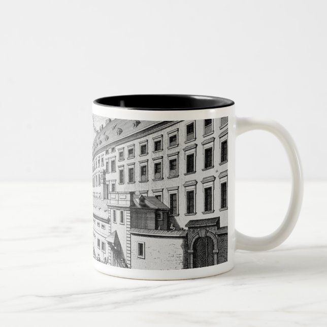 Caneca De Café Em Dois Tons Vista do obervatório novo no jesuíta (Direita)