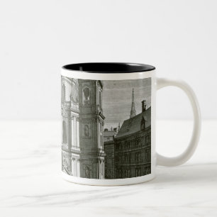 Caneca De Café Em Dois Tons Vista do Peterskirche