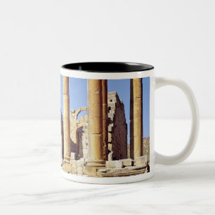Caneca De Café Em Dois Tons Vista do Templo de Ártemis, ANÚNCIO c.386
