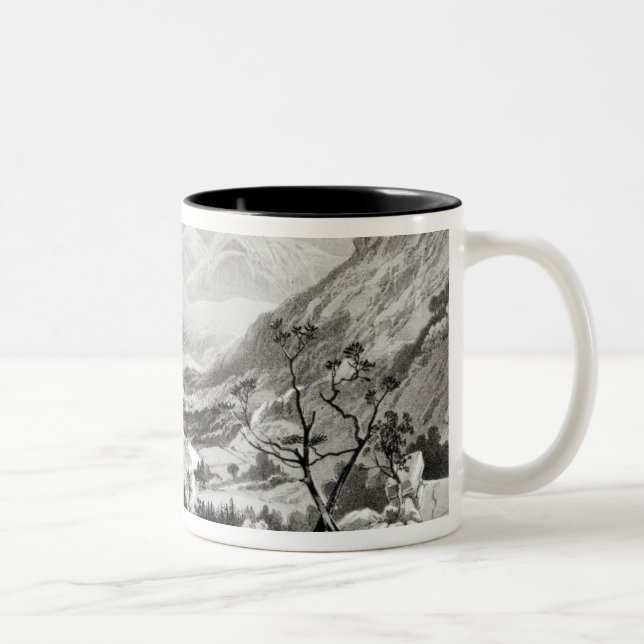 Caneca De Café Em Dois Tons Vista entre Senafe e Rahaguddy (Direita)