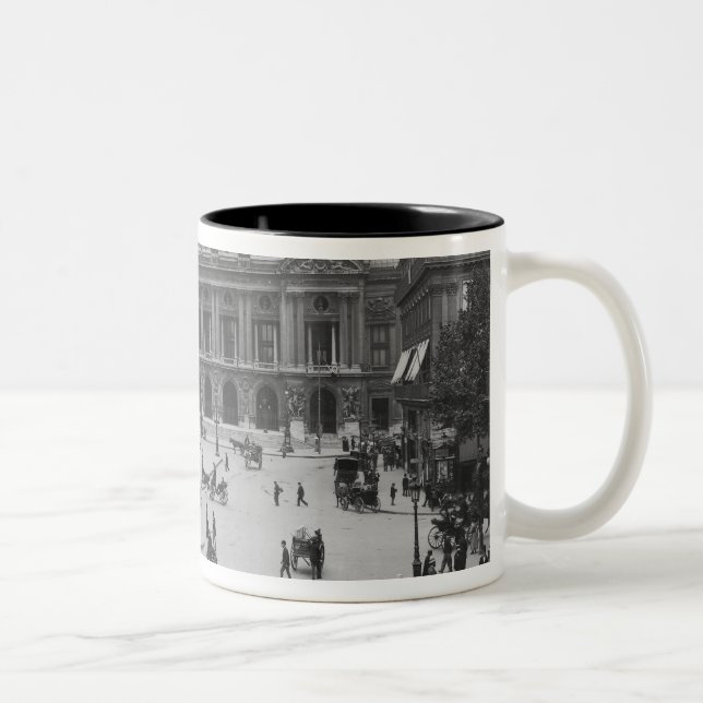 Caneca De Café Em Dois Tons Vista geral do teatro da ópera de Paris (Direita)
