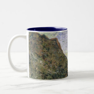 Caneca De Café Em Dois Tons Vista sobre o mar por Claude Monet