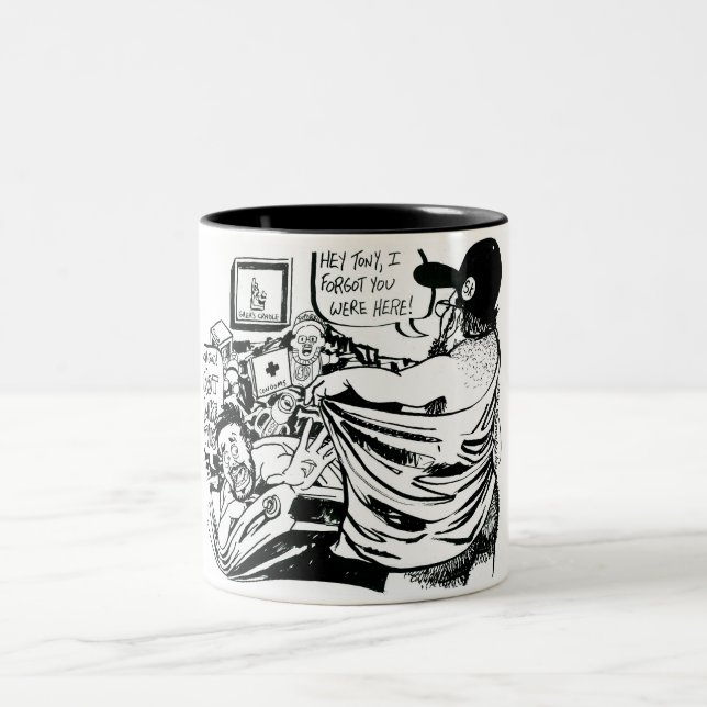 Caneca De Café Em Dois Tons Vito Flash Mug (Centro)