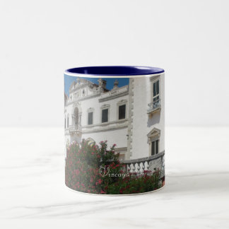 Caneca De Café Em Dois Tons Vizcaya jardina propriedade