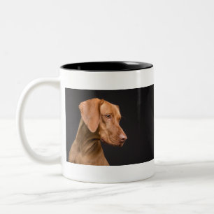 Caneca De Café Em Dois Tons Vizsla
