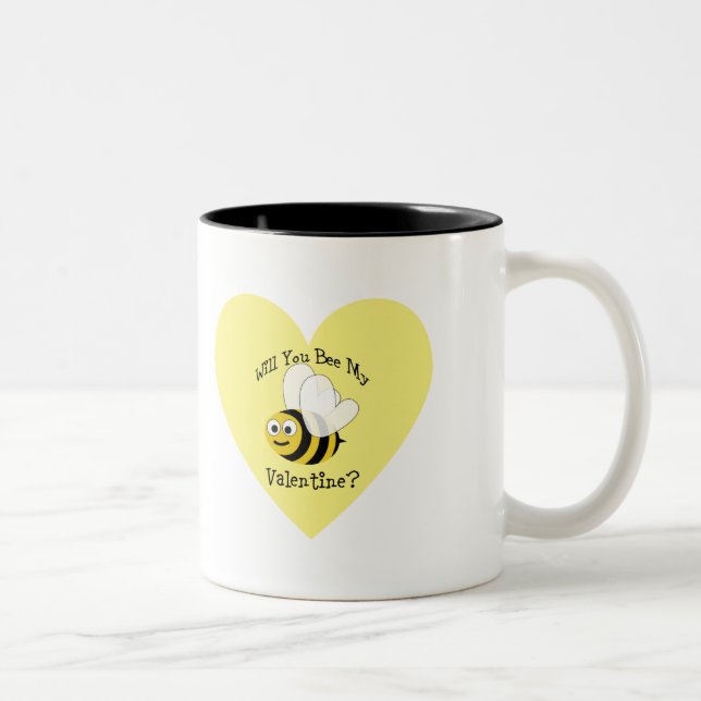 Caneca De Café Em Dois Tons Você abelha meus namorados? (Direita)