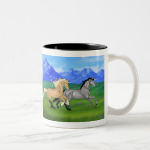 Caneca De Café Em Dois Tons Você acredita na mágica?