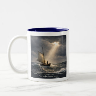Caneca De Café Em Dois Tons Você Conforta Minha Alma