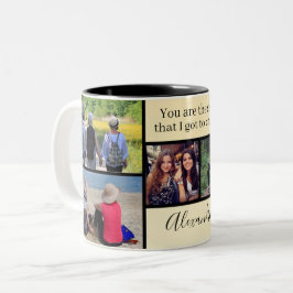 Caneca De Café Em Dois Tons Você É A Irmã Que Eu Tenho Que Escolher | 5 Foto