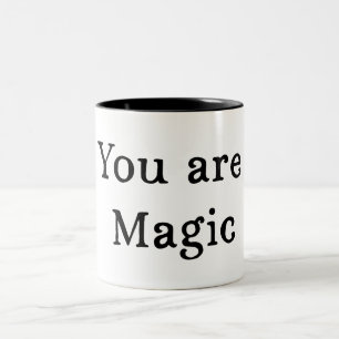Caneca De Café Em Dois Tons Você É Magic Mug - Cite O Café Mug Gift