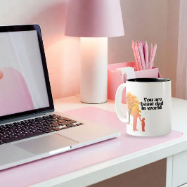 Caneca De Café Em Dois Tons Você é o melhor Pai do mundo