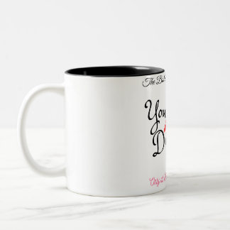 Caneca De Café Em Dois Tons "Você é o meu destino" Mug!