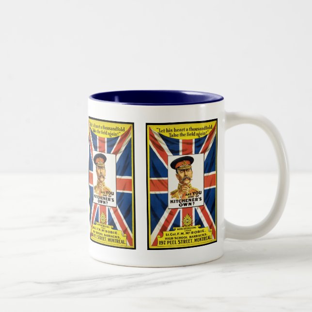 Caneca De Café Em Dois Tons Você é um de Kitchener? (Direita)