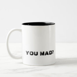 Caneca De Café Em Dois Tons Você Está Louco?