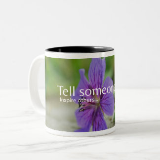 Caneca De Café Em Dois Tons Você importa: Inspire e Uplift