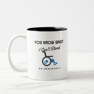 Caneca De Café Em Dois Tons Você Sabe O Que Eu Não Posso Impedir De Sério