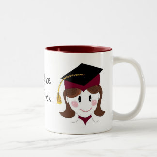 Caneca De Café Em Dois Tons Você se Formou, Você é D+