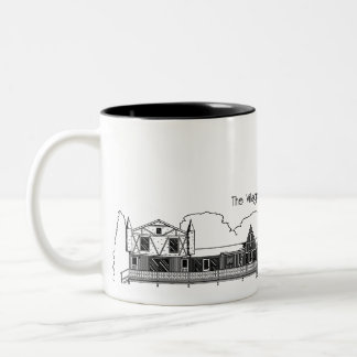 Caneca De Café Em Dois Tons VOFS Boardwalk Sketch