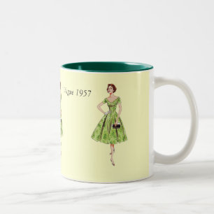 Caneca De Café Em Dois Tons Vogue 1957