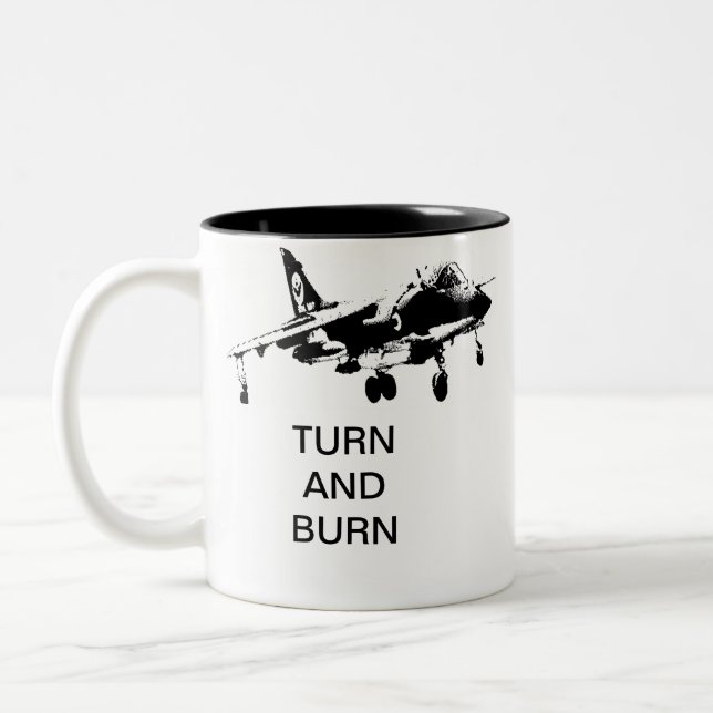 CANECA DE CAFÉ EM DOIS TONS VOLTA E QUEIMADURA (Esquerda)