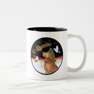 Caneca De Café Em Dois Tons Voo Noturno (R) - Golden (cabeça B)