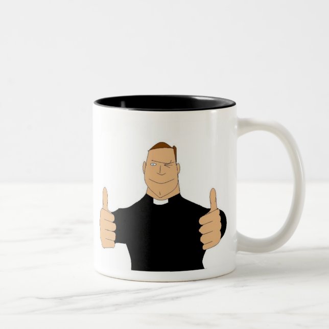 Caneca De Café Em Dois Tons Vote Deus! (Direita)
