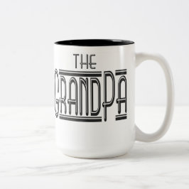 Caneca De Café Em Dois Tons Vovô Mug
