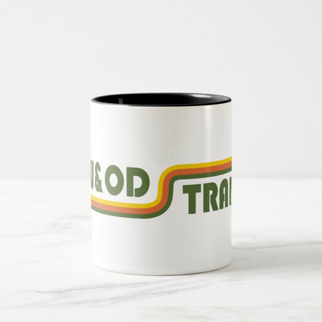 Caneca De Café Em Dois Tons W&OD Trail Virginia (Centro)