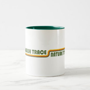 Caneca De Café Em Dois Tons Wabash Trace Nature Trail Iowa