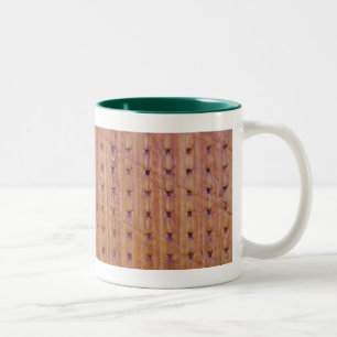 Caneca De Café Em Dois Tons Waffle Wood Mug 2