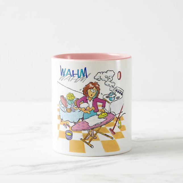 Caneca De Café Em Dois Tons WAHM Mug (Centro)