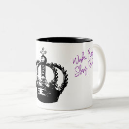 Caneca De Café Em Dois Tons Wake.Pray.Slay.Repeat