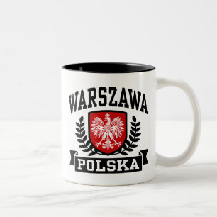 Caneca De Café Em Dois Tons Warszawa Polska