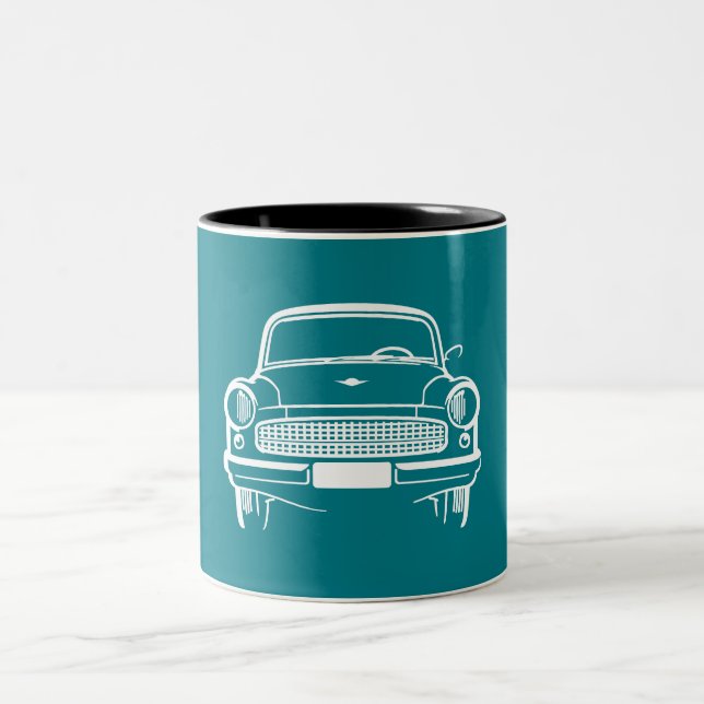 Caneca De Café Em Dois Tons Wartburg 311 frente (Centro)