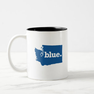 CANECA DE CAFÉ EM DOIS TONS WASHINGTON AZUL ESTADO