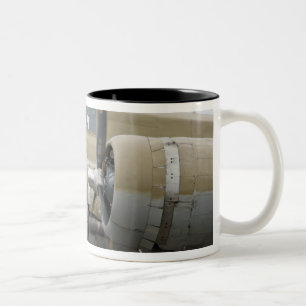 Caneca De Café Em Dois Tons Washington, Olympia, airshow militar. 2