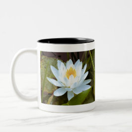 Caneca De Café Em Dois Tons Water Lilly