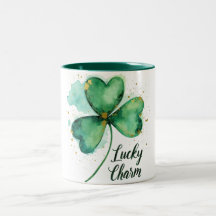 Watercolor Lucky Charm