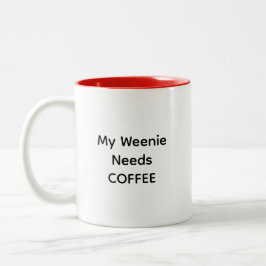 Caneca De Café Em Dois Tons Wayward Weenies - Mug