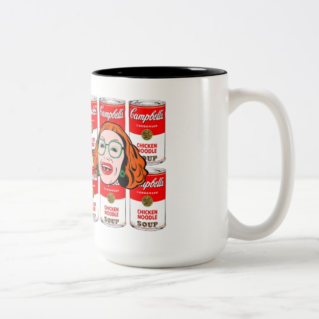 Caneca De Café Em Dois Tons Weapons Gladys mug (Direita)